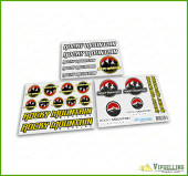Rocky Mountain MTB Bike Cycle Frame Decals Stickers Rocky Mountain MTB Bike Cycle Frame Decals Stickers