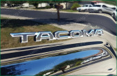 Toyota Tacoma TRD OR/SPORT V6 Emblem Inlay Vinyl Decals Stickers 2016 - 2018 Kit Toyota Tacoma TRD OR/SPORT V6 Emblem Inlay Vinyl Decals Stickers 2016 - 2018 Kit