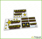 RockStar Motorbike Motorcycle Moto 4x4 Decals Stickers MTB Mountain Bike Set RockStar Motorbike Motorcycle Moto 4x4 Decals Stickers MTB Mountain Bike Set