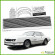 Monte Carlo SS Chevrolet Fully Matte Black Satin 1987-1988 Restoration Decals Kit Stripes Chevy Monte Carlo SS Chevrolet Fully Matte Black Satin 1987-1988 Restoration Decals Kit Stripes Chevy