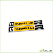 CAT Caterpillar 3406C 425 HP Engine Equipment Laminated Decal Sticker Set 12” (305mm) CAT Caterpillar 3406C 425 HP Engine Equipment Laminated Decal Sticker Set 12” (305mm)