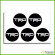 TRD Silver Gold White Toyota Racing Development Wheel Cap Center Decals Stickers TRD Silver Gold White Toyota Racing Development Wheel Cap Center Decals Stickers