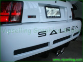 Ford Saleen 99-04 Mustang Rear Bumper Insert Decals Set Any Color