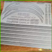 Chevrolet Monte Carlo SS Fully Silver 1985-1986 Restoration Stripes Decals Kit Chevy