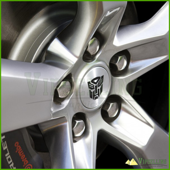 Chevrolet Camaro Transformer Wheel Center Cap Decals Stickers Logos