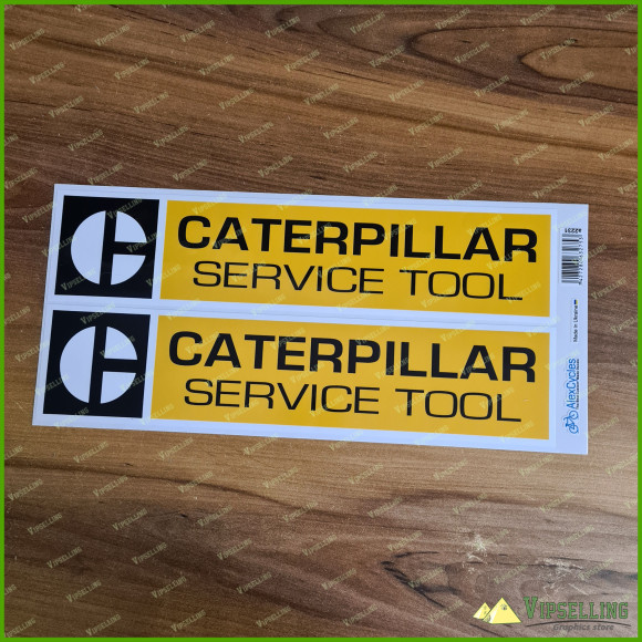 CAT Caterpillar Service Tool Laminated Decal Sticker Set CAT Caterpillar Service Tool Laminated Decal Sticker Set