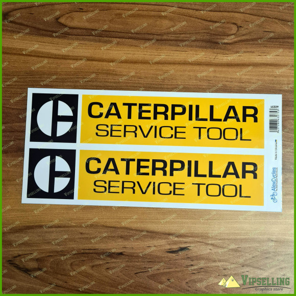 CAT Caterpillar Service Tool laminated decal sticker set CAT Caterpillar Service Tool laminated decal sticker set