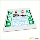 BOBCAT 753 Green SKID STEER Loader Full High Cast Vinyl Decals Stickers New Super Look Kit BOBCAT 753 Green SKID STEER Loader Full High Cast Vinyl Decals Stickers New Super Look Kit