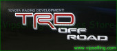 Toyota TRD Off Road Rear Quater Panel Red/White/Grey Clear Decals Kit New Look! Toyota TRD Off Road Rear Quater Panel Red/White/Grey Clear Decals Kit New Look!
