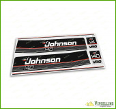 JOHNSON 1989 1990 140 HP V4 Motor Horse Power VRO Laminated Vinyl Decals Sticker Set JOHNSON 1989 1990 140 HP V4 Motor Horse Power VRO Laminated Vinyl Decals Sticker Set